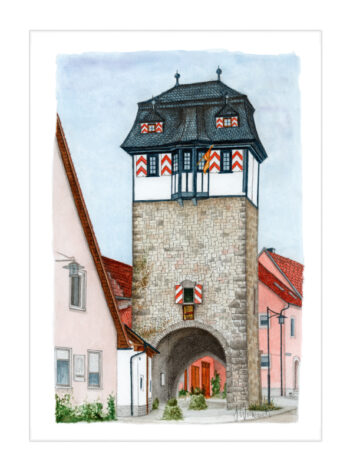 Röttingen – Neuer Hundheimer-Torturm